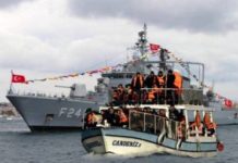 Τουρκική φρεγάτα της νατοϊκής δύναμης φέρνει λαθρομετανάστες στα ελληνικά χωρικά ύδατα!