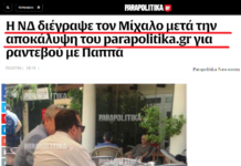 ΑΠΟΚΑΛΥΨΗ – Πως έγινε το ραντεβού Μίχαλου – Παππά και που κατέληξε μετά από εντολή Β.Μ. και τα FAKEnews των ΠΑΡΑΠΟΛΙΤΙΚΩΝ……της Κατερίνας Ακριβοπούλου.