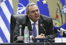 Ομιλία του Προέδρου των ΑΝΕΛ και Υπουργού Εθνικής Άμυνας στη Βουλή.