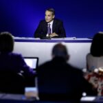 2020; Kyriakos Mitsotakis; New Democracy; Thessaloniki Helexpo Forum; press conference; prime minister; Βελλίδειο; Θεσσαλονίκη; Κυριάκος Μητσοτάκης; Νέα Δημοκρατία; πρωθυπουργός; συνέντευξη τύπου;