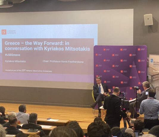 Μητσοτάκης στο LSE: Εφικτή η Αυτοδυναμία με 37%-38% στις δεύτερες εκλογές που θα διεξαχθούν με Ενισχυμένη Αναλογική!!