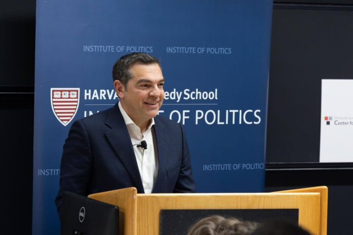 ALEXIS TSIPRAS-HARVARD