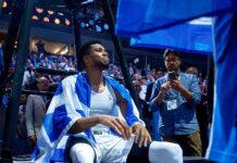 Earning a medal for Greece means Everything to Giannis.