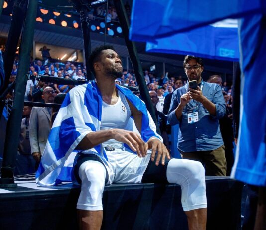 Earning a medal for Greece means Everything to Giannis.