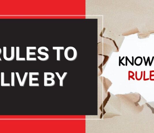 3 Simple Rules to Live By.