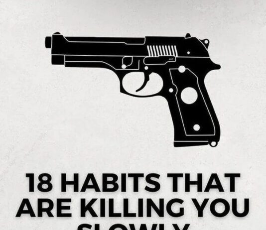 18 HABITS THAT ARE KILLING YOU SLOWLY…by M Kumar who studied at Government Schools (2000)