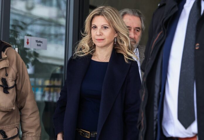 ΕΠΙΣΚΕΨΗ ΤΗΣ ΜΑΡΙΑΣ ΚΑΡΥΣΤΙΑΝΟΥ ΣΤΟΝ ΕΦΕΤΗ ΑΝΑΚΡΙΤΗ (EUROKINISSI)