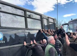 Απίστευτο Ντοκουμέντο: Απόπειρα Εμβολισμού αγρότη από Αστυνομικό Λεωφορείο.