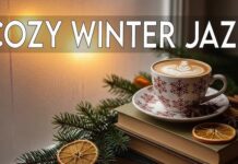 Cozy Winter Jazz Lounge.